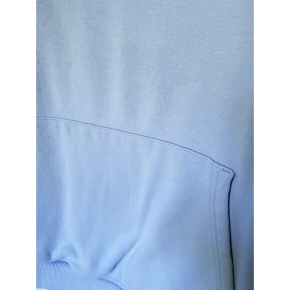 SKIMS Boyfriend Fleece Hoodie Sweatshirt 3X Oversized Cozy Zen Blue Cozy Lounge - Picture 4 of 7